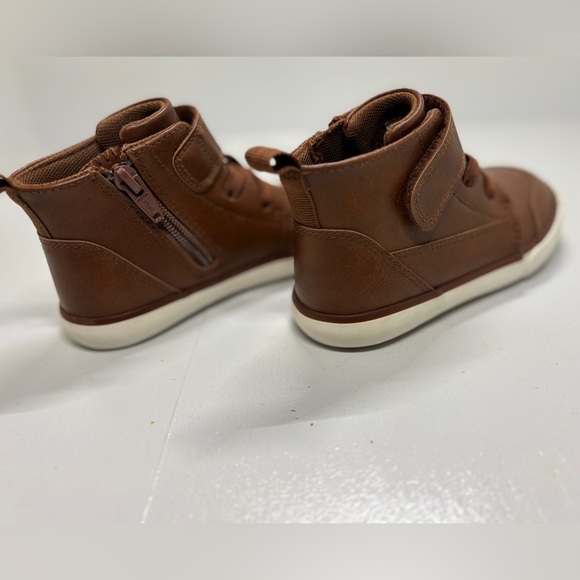 Wonder Nation Brown Kids High-Top Sneakers size 10 - Picture 5 of 10